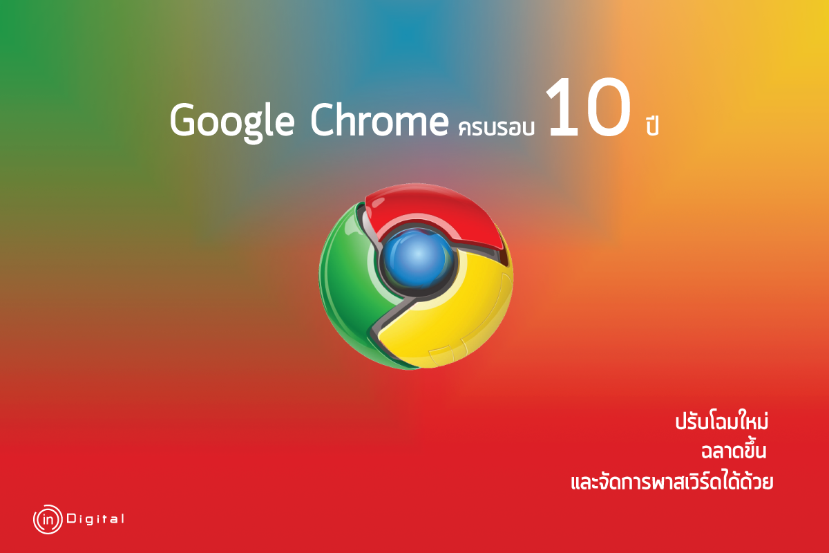 Google Chrome ครบรอบ 10 ปี ปรับโฉมใหม่ ฉลาดขึ้น และจัดการพาสเวิร์ดได้ ...